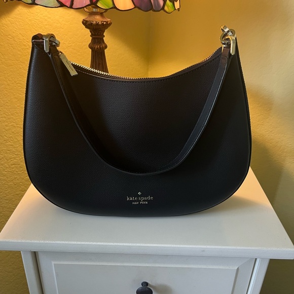 Kate Spade Midnight Black Hobo Bag - Picture 1 of 4